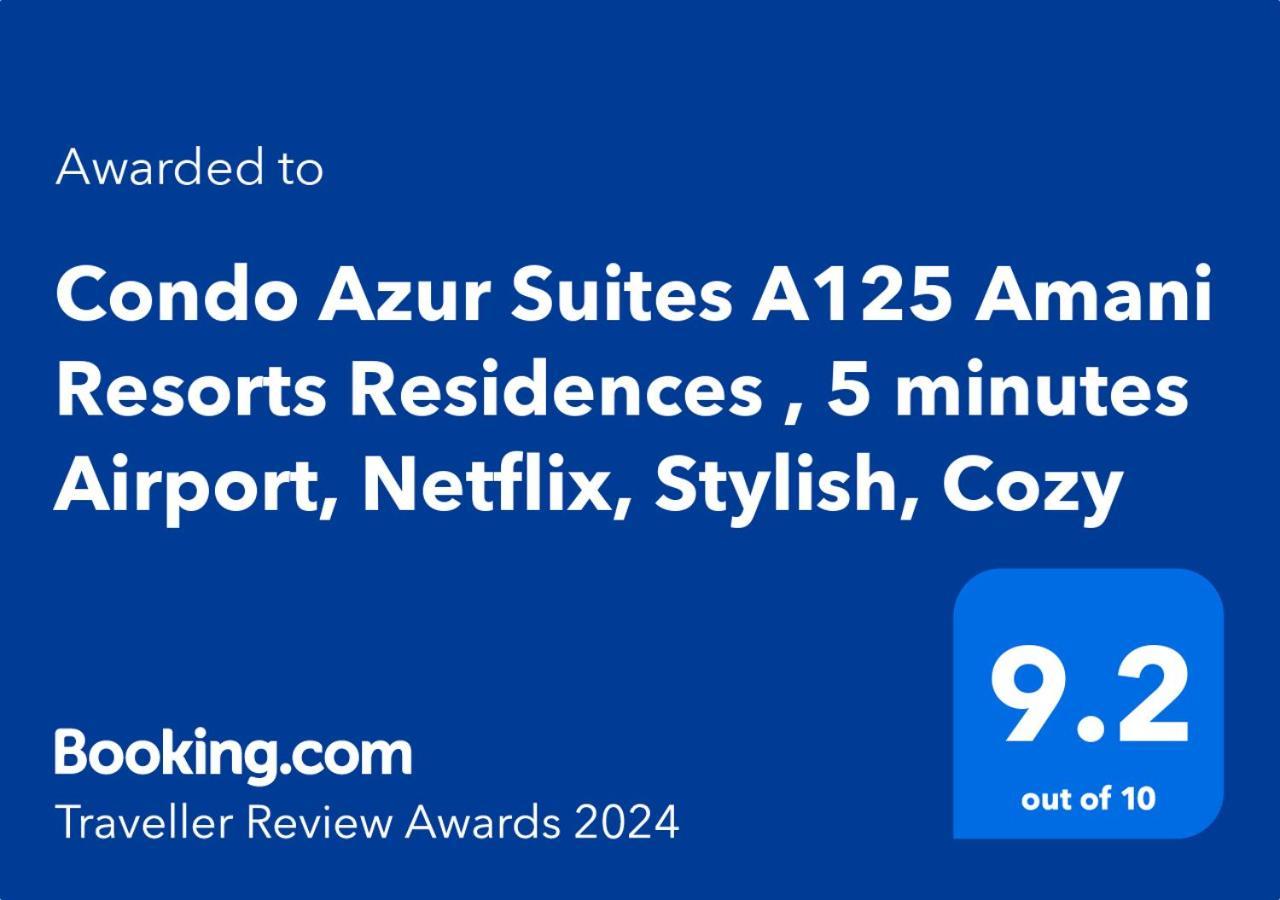 Condo Azur Suites A125 Amani Resorts Residences , 5 Minutes Airport, Netflix, Stylish, Cozy With Luxurious Swimming Pool Мактан Экстерьер фото