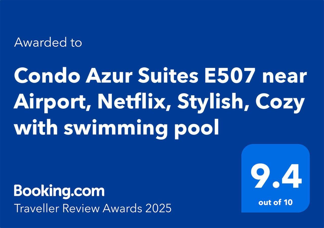 Condo Azur Suites A125 Amani Resorts Residences , 5 Minutes Airport, Netflix, Stylish, Cozy With Luxurious Swimming Pool Мактан Экстерьер фото